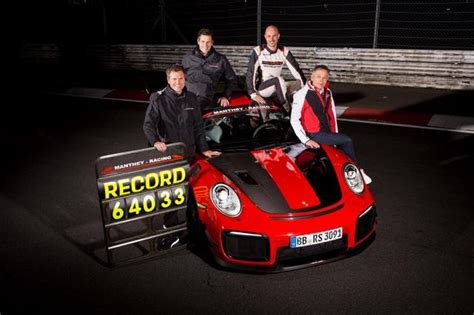 Nouveau Record Au Nürburgring Pour La Porsche 911 Gt2 Rs