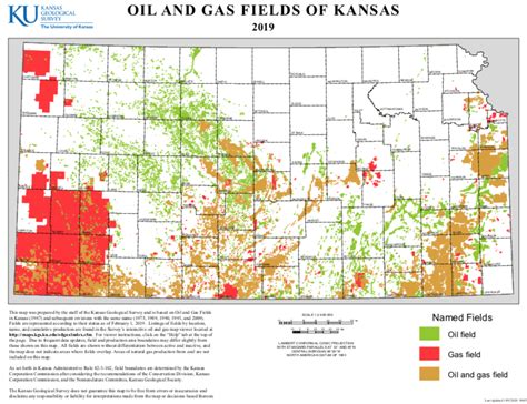 Kgs Oil And Gas General Field Map