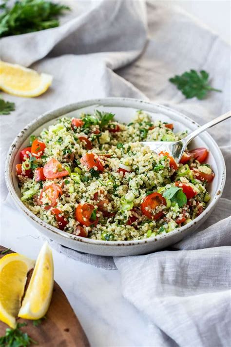 Gluten Free Quinoa Tabouli Easy Salad Recipes Salad Recipes Easy