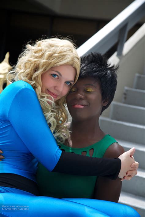 Namor And Sue Storm Cosplays