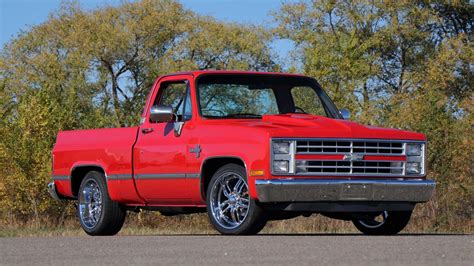 1986 Chevrolet C10 Silverado Pickup At Indy 2023 As T421 Mecum Auctions