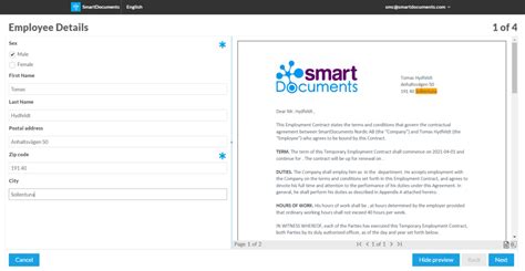 Document Creation Software Smartdocuments