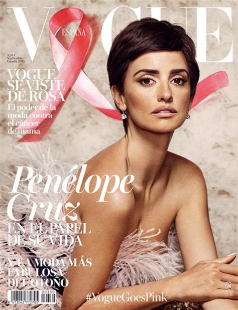 Penelope Cruz Covers Vogue Spain September