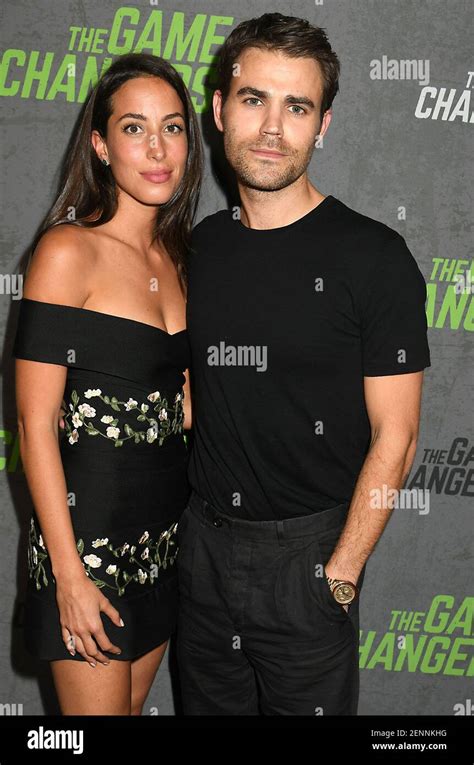 Paul Wesley And Wife Ines De Ramon Attends The New York Premiere Of