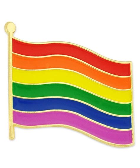 Pinmarts Rainbow Gay Pride Flag Lgbt Enamel Lapel Pin Ck11mdf12q3