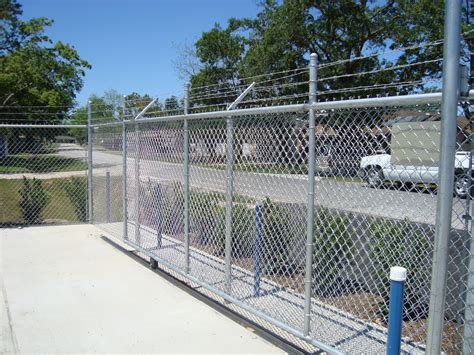 Commercial Chain Link Fence Gallery Fencemaster Houston Tx