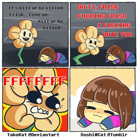 The Power Of Determination Female Frisk And Chara X Male Reader New