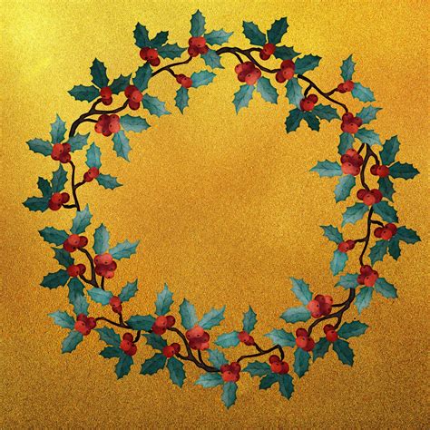 Vintage Christmas Wreath Free Stock Photo Public Domain Pictures