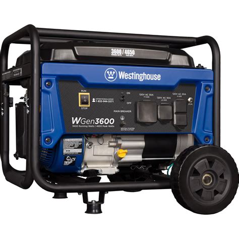 Westinghouse Refurbished Wgen3600 Portable Generator Used Generators