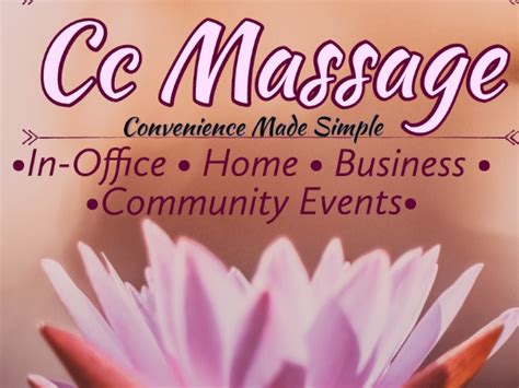 Book A Massage With Cc Mobile Massage East Peoria Il 61611
