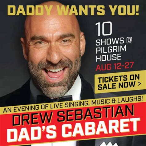 A Fully Clothed Drew Sebastian Talks About His One Man Show Dad S Cabaret Queerguru