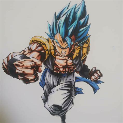 Dragon Ball Z Gogeta Drawing