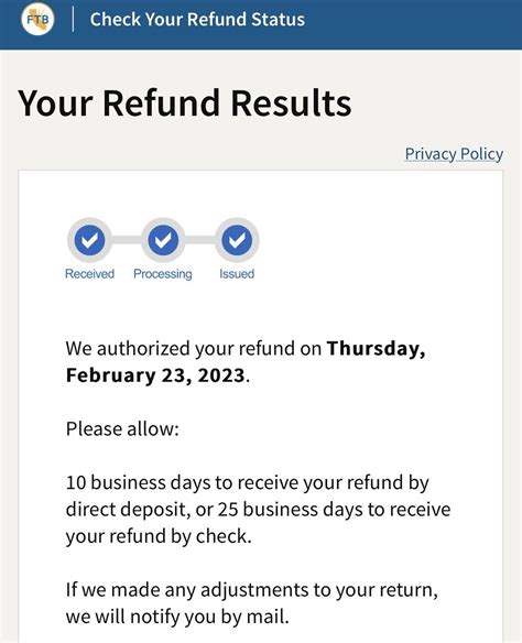 Ca State Tax Refund How Long Did You Wait Once It Was Issued To Get Dd