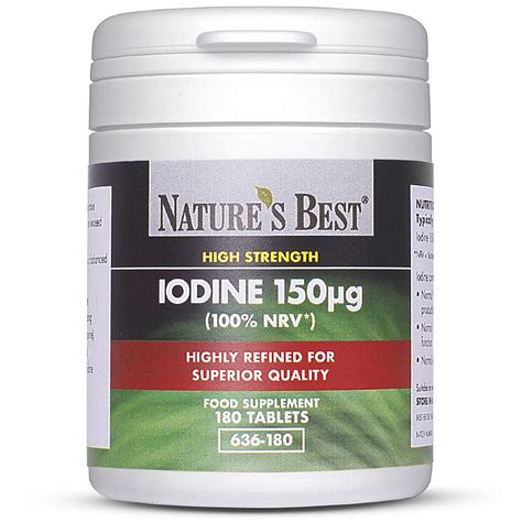 Iodine Supplements Natures Best