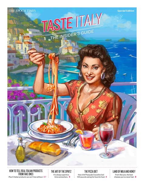 Taste Italy Special Edition By The Epoch Times Issuu
