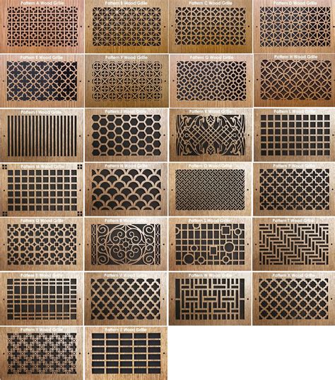 Decorative Wood Wall Registers Decorative Registers