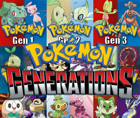 Ranking All 9 Pokémon Generations