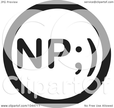 Royalty Free Rf Clip Art Illustration Of A Black And