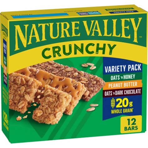 Nature Valley Crunchy Granola Bars Variety Pack 6 Ct 149 Oz Kroger