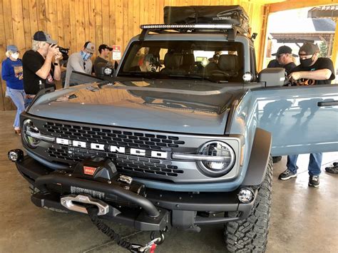 Bronco Overland Concept Revealed With Live Debut Video Pics From Super Celebration East