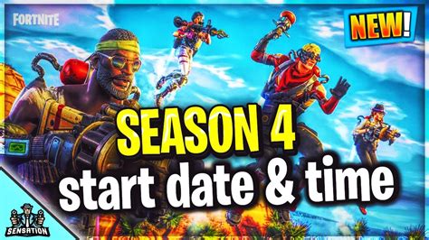 Fortnite Chapter 2 Season 4 Start Date And Time Youtube