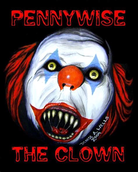 Pennywise The Dancing Clown From The Horror Movie It By Stephen King