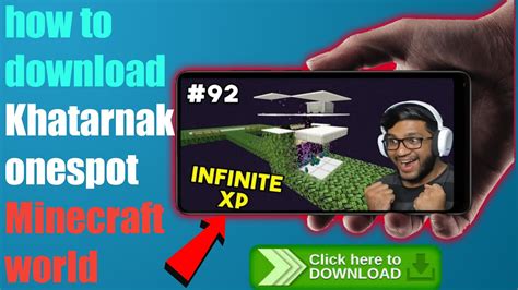 How To Download Khatarnak Onespot Minecraft Upgraded World And New