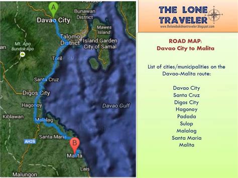 Road Map Davao City