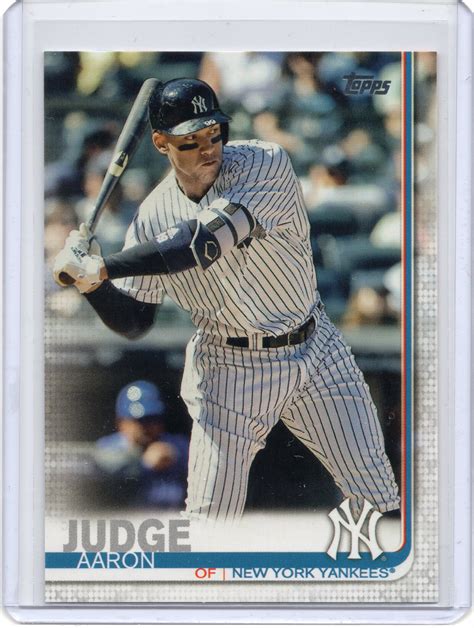 We have a large selection of sports sealed product. Aaron Judge 2019 Topps Series 1 card #150 New York Yankees