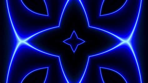 Blue Neon Lights Background Motion Background Storyblocks