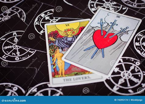 The Tarot Cards The Bad Meaning Card Stock Photo Image Of Destiny