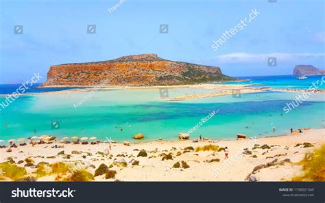 Balos Lagoon Crete Greece Stock Photo 1158021349 Shutterstock