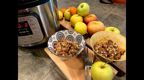 Super simple to put together with a handful of pantry staples. Instant Pot | EASY Apple Crisp - YouTube