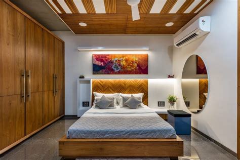 Mahadev Bungalow Inclined Studio Modern Bedroom Interior Bedroom