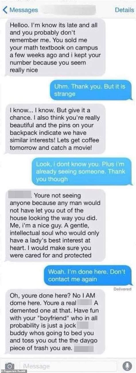 Not So Nice Guys Rude Text Messages Reveal Very Entitled Behaviour Of