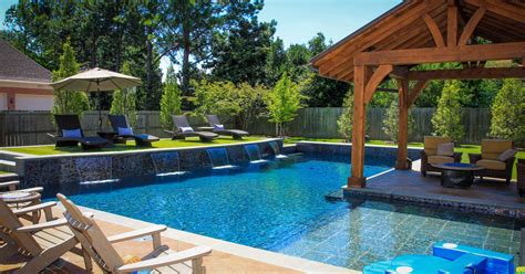 Ultimate guide to landscape and backyard lighting ideas for 2018. Appealing Backyard Pool Designs for Contemporary ...