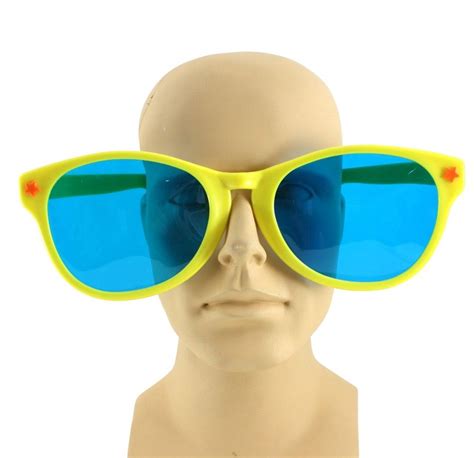Jumbo Giant Clown Novelty Sunglasses Glasses Plastic Novelty Costume