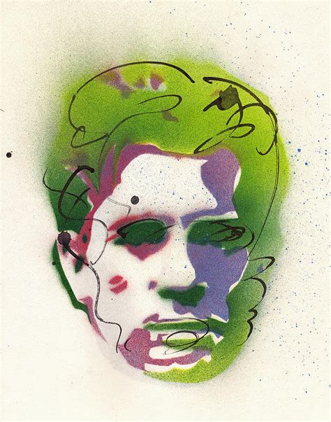 Portrait Of Jack Kerouac Painting By Ryan Hopkins Fine Art America