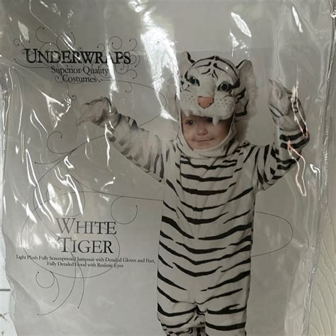 Underwraps Costumes Toddler White Tiger Costume Poshmark