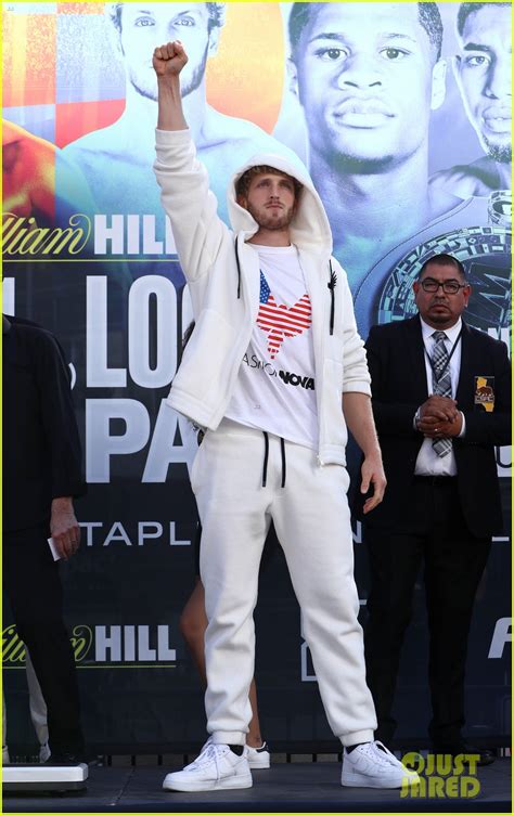 Logan Paul Goes Shirtless At Weigh In Before Fight With Ksi Photo