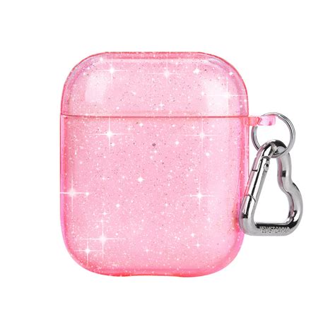 Pink Stardust Glitter AirPod Case – VelvetCaviar.com