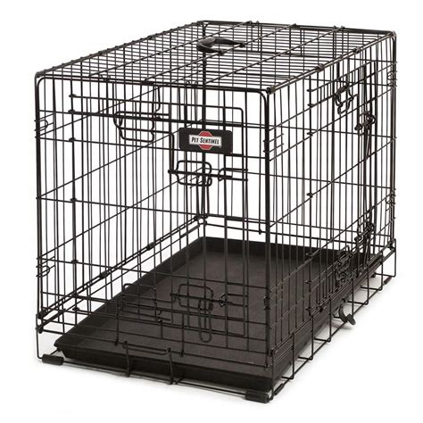 Pet Sentinel 30 In D X 21 In H X 19 In W Medium Wire Dog Crate