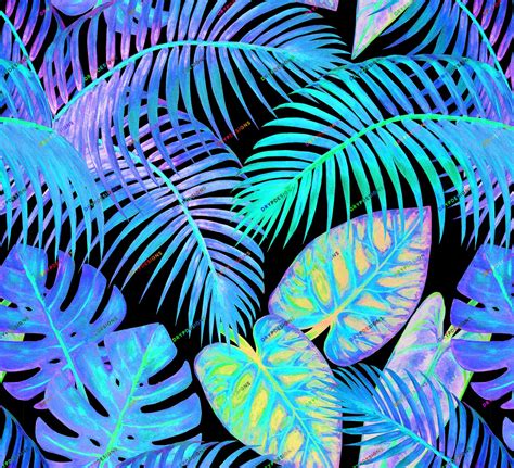 Tropical Neon Wallpapers Wallpaper Cave