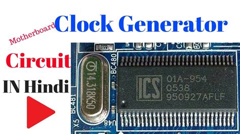 How To Work Clock Generator Ic In Motherboard Youtube