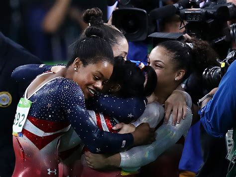 Us Women Gymnastics Team Wins Olympic Gold In A Rout