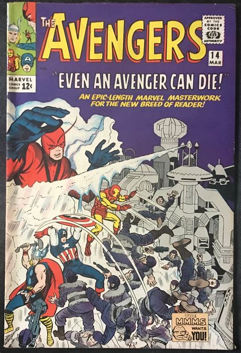 The Avengers Comic Marvel1965 14 Silver Age ~ Comics Price Guide