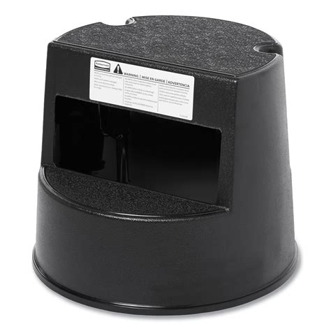 Rubbermaid® Commercial Rolling Step Stool Curved Design 2 Step