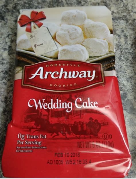About this itemwe aim to show you accurate product information. Archway Xmas Wedding Cookies | Archway cookies, Wedding ...