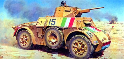 Wallpaper Autoblinda Ab41 Tank Armored Car World War Ii Art