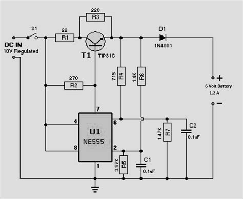 Gaya Terbaru 24 Gambar Skema Rangkaian Charger Aki Otomatis